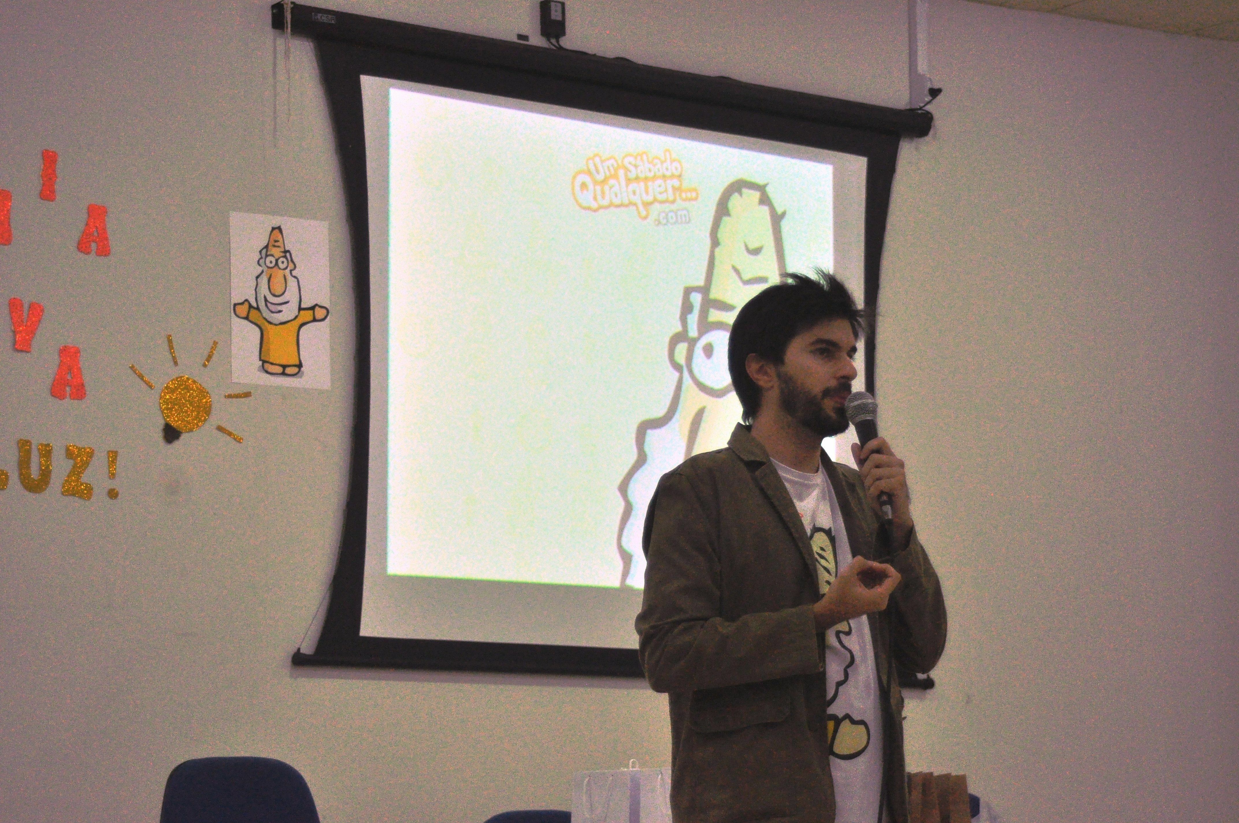 Carlos Ruas, dono do blog Um Sábado Qualquer